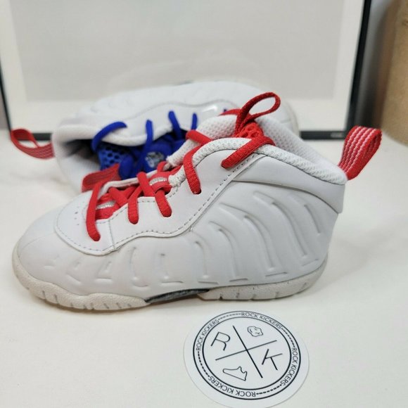 Nike Little Posite One (TD) USA Moon Photon Dust - Picture 2 of 4